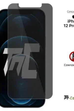 Expédition Rapide Apple iPhone 12 Pro Max - Verre trempé Anti-Espions - TM-Concept®