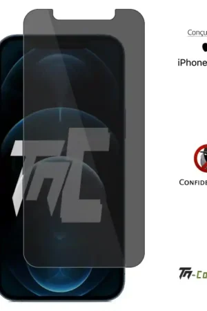 Haute Qualité Apple iPhone 12 Pro - Verre trempé Anti-Espions - TM-Concept®