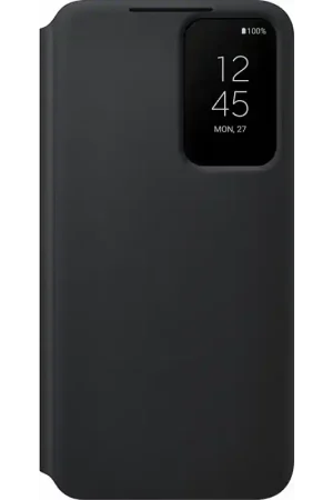 Folio Samsung G S22 5G - Clear View Cover Noir Samsung Meilleur Prix