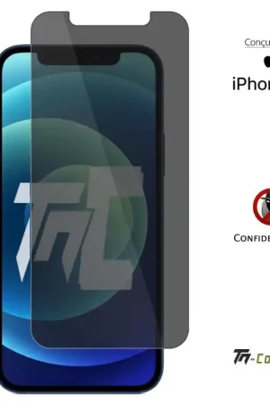 Apple iPhone 12 - Verre trempé Anti-Espions - TM-Concept® Top Vente
