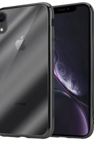 Populaire ShieldCase Coque Bumper Métallique iPhone XR (noir)