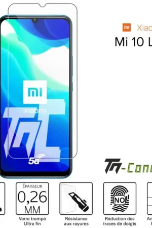 Xiaomi Mi 10 Lite - Verre trempé TM-Concept® - Gamme Standard Premium Marque