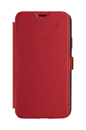 Folio Apple iPhone 12 Pro Max Premium Rouge Beetlecase Dernier Modèle
