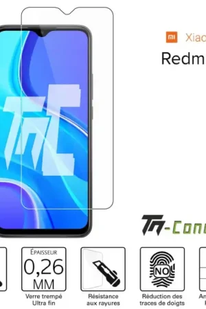 Promotion Xiaomi Redmi 9 - Verre trempé TM-Concept® - Gamme Standard Premium