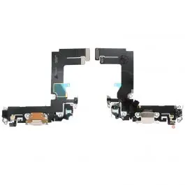 Offre Du Jour Nappe / Connecteur de Charge pour iPhone 13 mini Blanc Reconditionné (PIEC)
