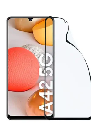 Achetez Aujourd’hui Verre Trempé Complet Noir Incassable pour Samsung Galaxy A42 5G.