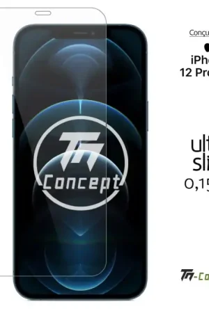 Apple iPhone 12 Pro Max - Verre trempé Ultra Slim 0,15 mm - TM-Concept® Commande En Gros