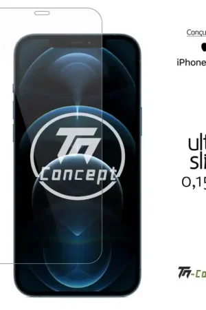 Haute Qualité Apple iPhone 12 Pro - Verre trempé Ultra Slim 0,15 mm - TM-Concept®