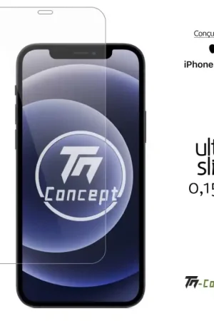 Apple iPhone 12 Mini - Verre trempé Ultra Slim 0,15 mm - TM-Concept® Populaire