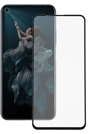 Verre Trempé Complet Noir pour  Honor 20 Top Vente