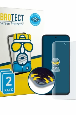 2 Pièces BROTECT Flex Matte Full-Cover Protection d'écran intégral mat pour Oppo A6k Seulement Aujourd’hui