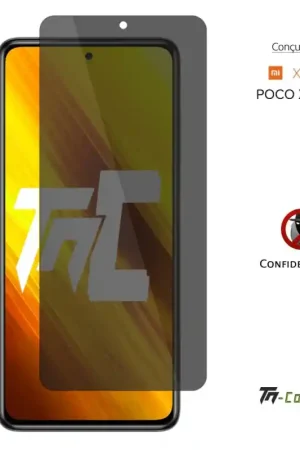 Xiaomi Poco X3 - Verre trempé Anti-Espions - TM-Concept® Certifié