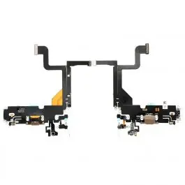 Pas Cher Nappe / Connecteur de Charge pour iPhone 13 Pro Or Reconditionné (PIEC)