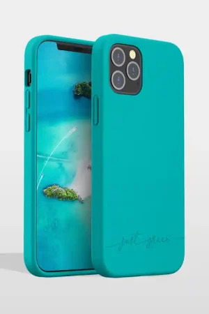 Meilleur Prix Coque iPhone 12 / 12 Pro Blue Lagoon Just Green