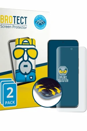 Remise 2 Pièces BROTECT Flex Matte Full-Cover Protection d'écran intégral mat pour Honor 100