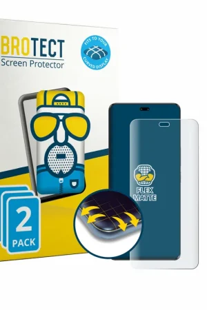 2 Pièces BROTECT Flex Matte Full-Cover Protection d'écran intégral mat pour Honor 100 Pro Livraison Express