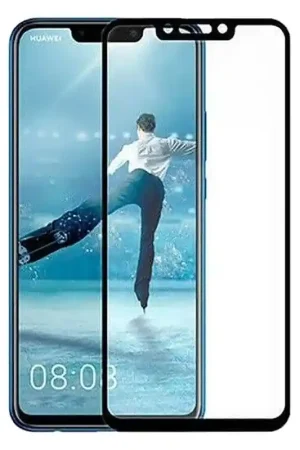 Satisfait Ou Remboursé Verre Trempé Complet Noir pour Huawei P Smart Plus