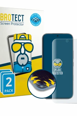 Prix Promo 2 Pièces BROTECT Flex Matte Full-Cover Protection d'écran intégral mat pour Honor 600