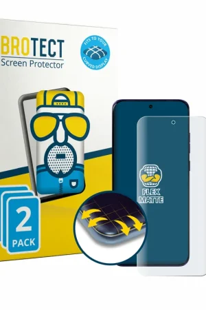2 Pièces BROTECT Flex Matte Full-Cover Protection d'écran intégral mat pour Motorola Edge 70 Fusion Retour Gratuit