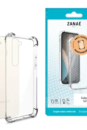 Coque silicone renforcée pour Galaxy S23 Prix Choc