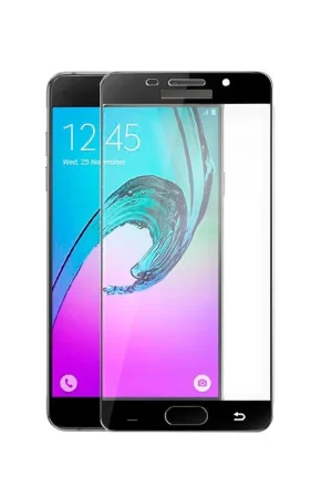 Produit De Marque Verre Trempé Complet Noir pour Samsung Galaxy A5 2016