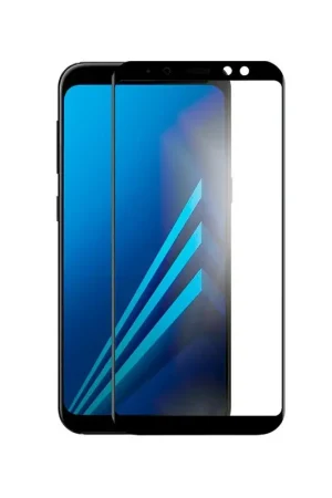 Verre Trempé Complet Noir pour Samsung Galaxy A5 2018 Acheter Direct