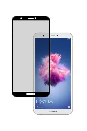 Verre Trempé Complet Noir pour Huawei P Smart Usine Directe