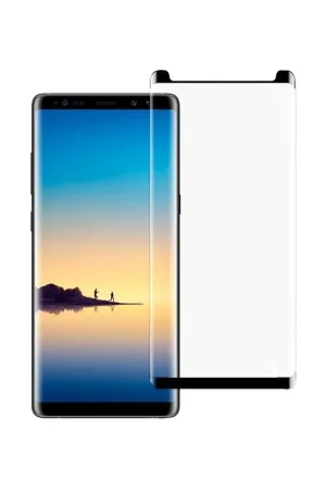 Verre Trempé Complet Noir pour Samsung Galaxy Note8 Prix Réduit