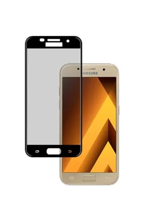Commande En Gros Verre Trempé Complet Noir pour Samsung Galaxy A3 2017
