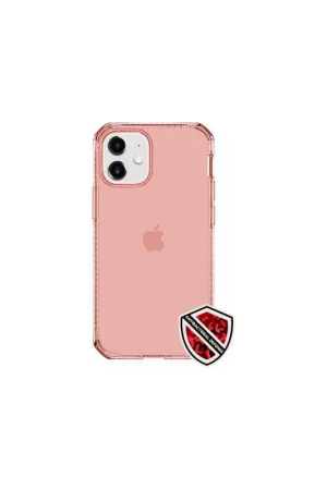 Haute Qualité Coque Renforcée iPhone 12 mini Spectrum Clear Orange Itskins
