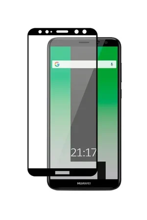 Acheter En Ligne Verre Trempé Complet Noir pour Huawei Mate 10 Lite
