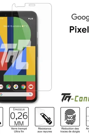 Paiement Sécurisé Google Pixel 4 - Verre trempé TM-Concept® - Gamme Standard Premium
