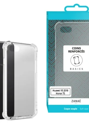 Affaire À Saisir Coque Silicone renforcée pour Huawei Y5 (2018) et Honor 7S