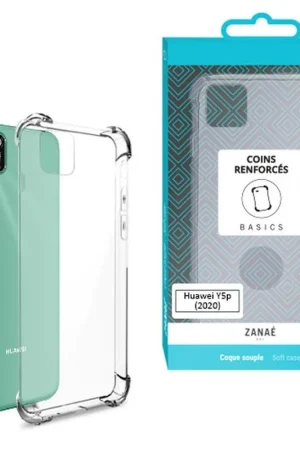 Coque Silicone Renforcée pour Huawei Y5p (2020) Vente Flash