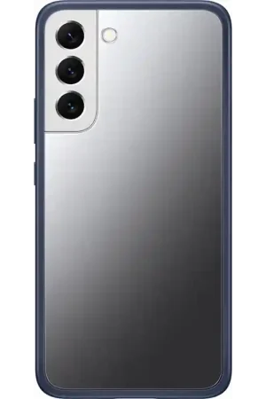 Paiement Sécurisé Coque Samsung G S22+ 5G Frame Cover Bleu marine Samsung