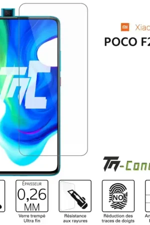 Expédié Aujourd’hui Xiaomi Poco F2 Pro - Verre trempé TM-Concept® - Gamme Standard Premium