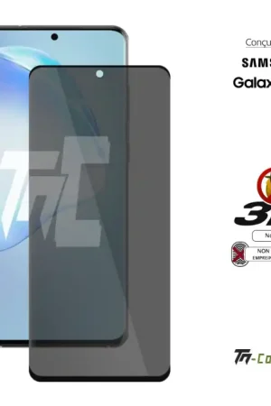 Samsung Galaxy S20 - Verre trempé 3D incurvé teinté anti-espion - TM-Concept® Remise