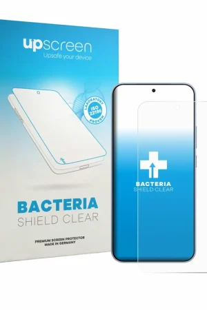 Authentique upscreen Bacteria Shield Clear Premium Protection d'écran antibactérien pour Vivo T5 Pro