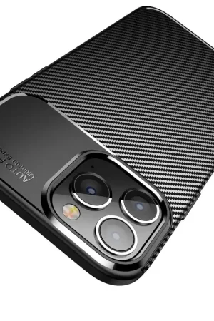 Authentique ShieldCase Coque carbone iPhone 14 Pro Max (noir)