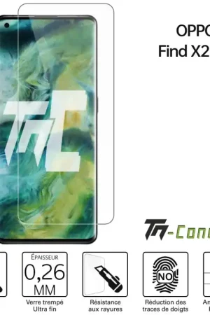 Oppo Find X2 Pro - Verre trempé TM-Concept® - Gamme Standard Premium Haute Qualité