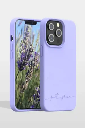 Coque iPhone 13 Pro Lavande Just Green Prix Promo