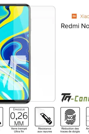 Bon Plan Xiaomi Redmi Note 9S - Verre trempé TM-Concept® - Gamme Standar Premium