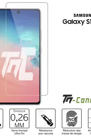 Jusqu’à Épuisement Des Stocks Samsung Galaxy S10 Lite - Verre trempé TM-Concept® - Gamme Standard Premium