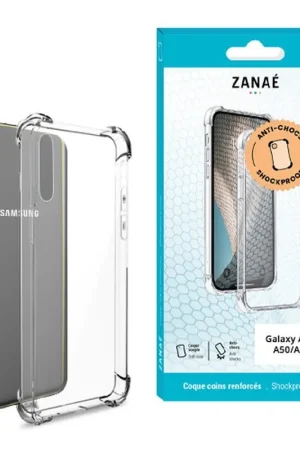 Bon Plan Coque Silicone renforcée pour Samsung Galaxy A30s/A50/A50s