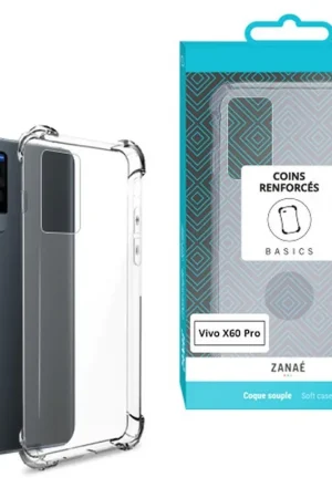 Coque silicone renforcée pour Vivo X60 Pro Réduction