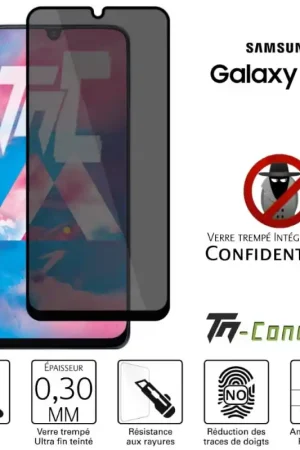Prix Choc Samsung Galaxy M30 - Verre trempé Anti-Espions - Intégral Privacy - TM-Concept®