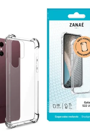 Coque Silicone Renforcée Samsung Galaxy S22 Ultra Petit Prix
