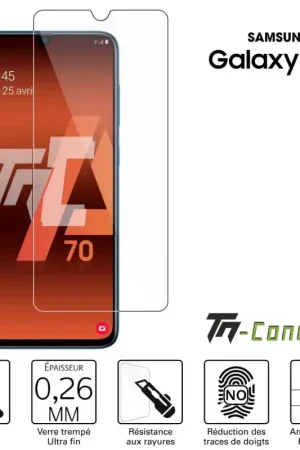Samsung Galaxy A70 - Verre trempé TM-Concept® - Gamme Standard Premium Remise