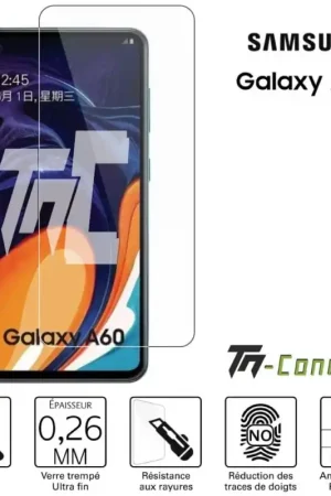 Commander Vite Samsung Galaxy A60 - Verre trempé TM-Concept® - Gamme Standard Premium