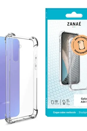 Coque Silicone Transparent Galaxy A34 5G Achetez Aujourd’hui